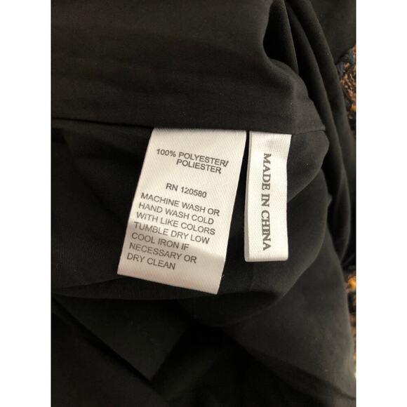 Amanda + Chelsea Boucle Tweed Skirt Modern Fit Pencil Mini Brown Gold NWT XS - Picture 7 of 9